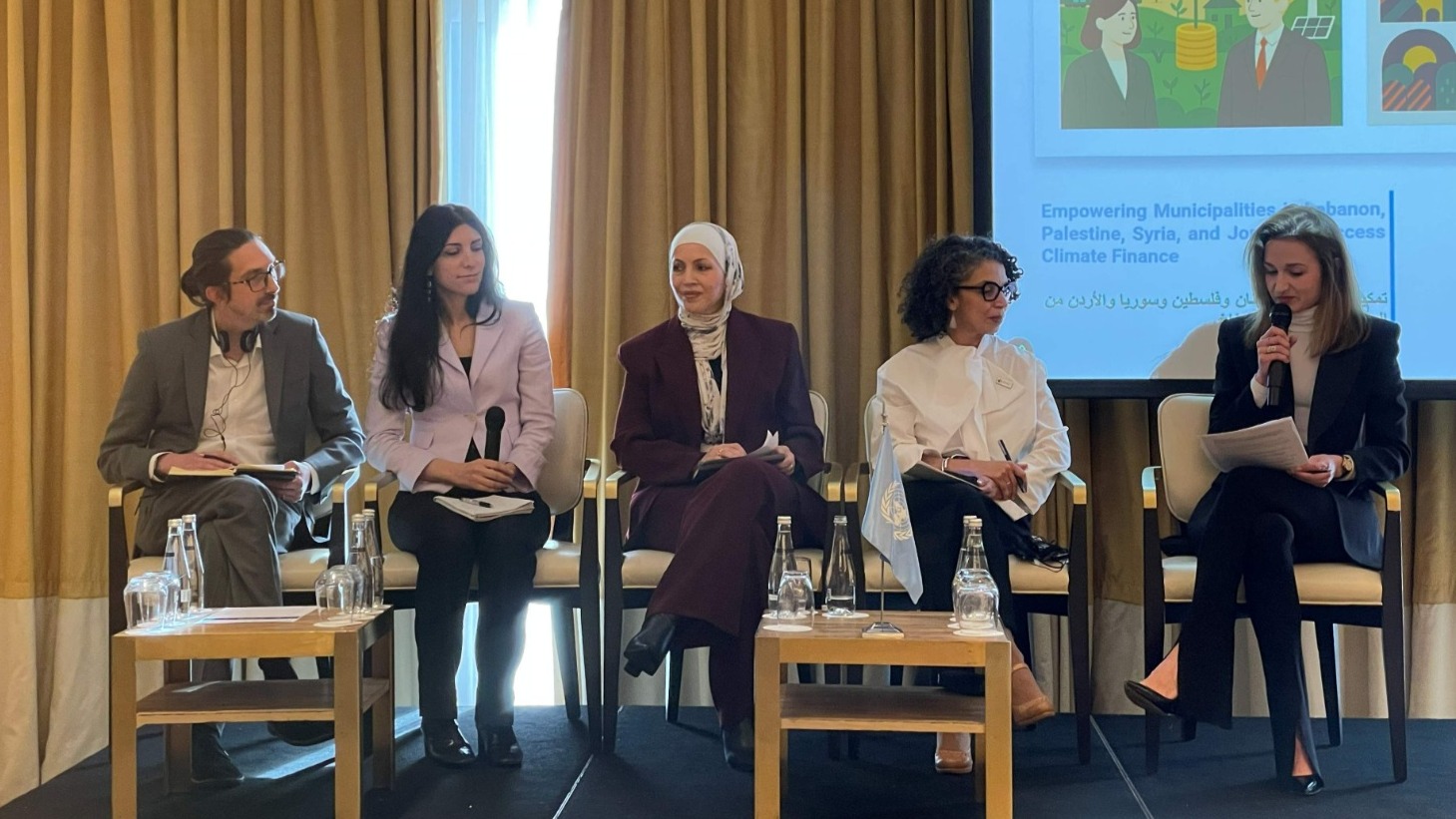 Panel of five discussing