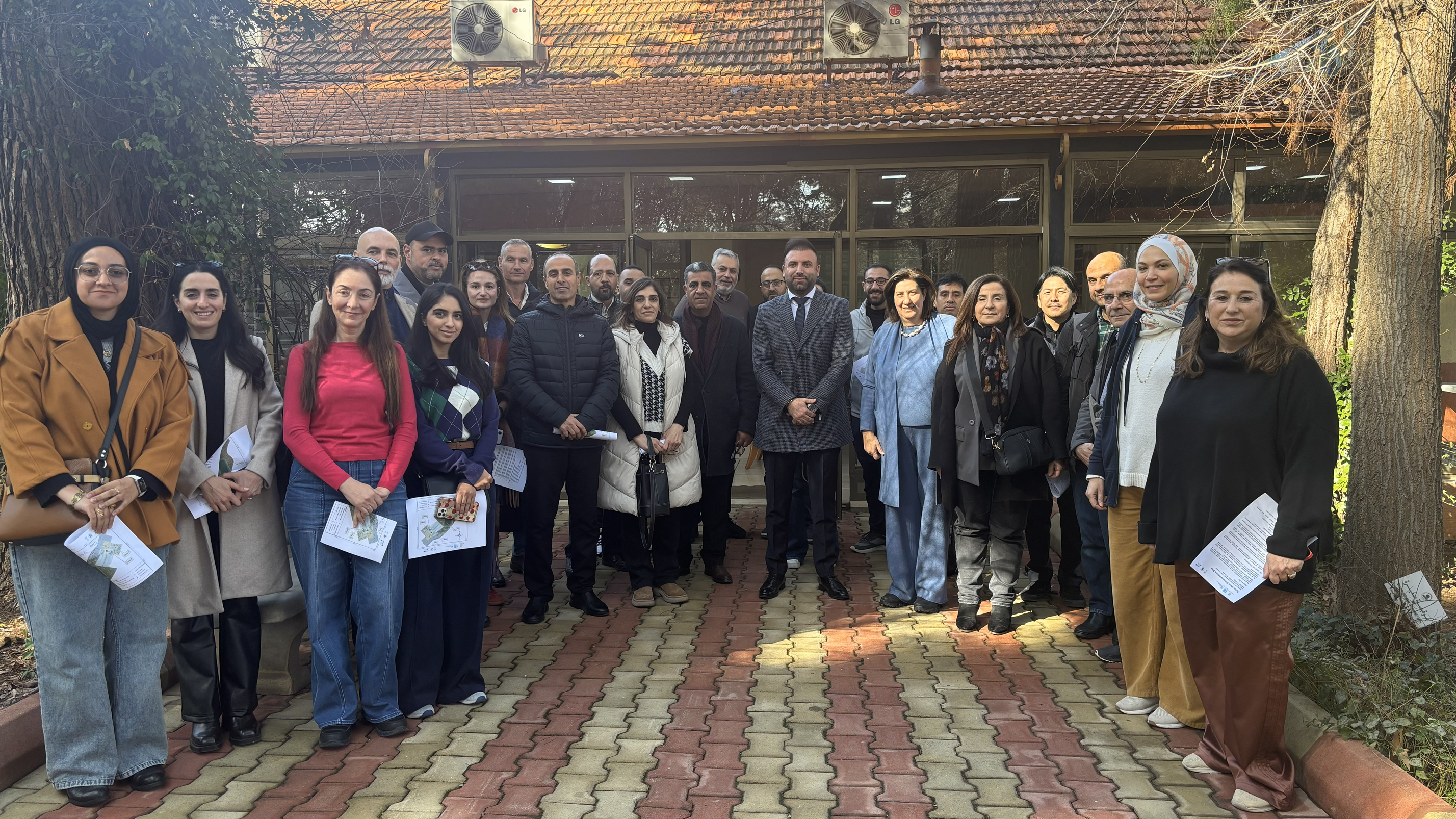 Group photo during field visit