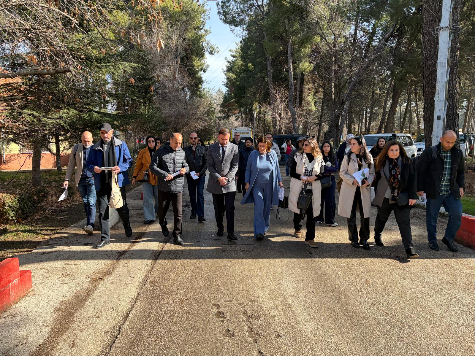 Group photo during field visit