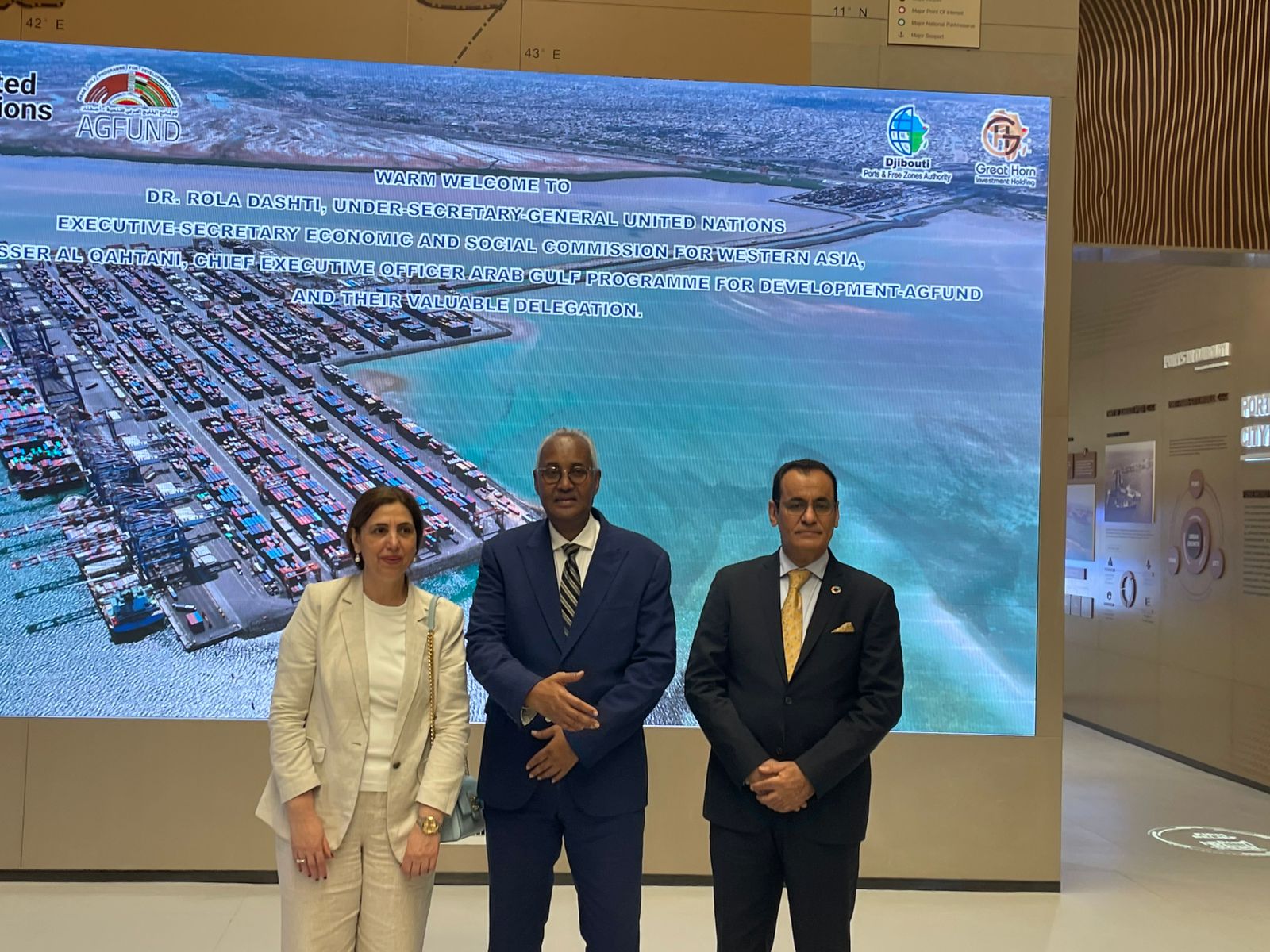 ESCWA Executive Secretary concludes joint visit with AGFUND to Djibouti, strengthening partnerships for sustainable development