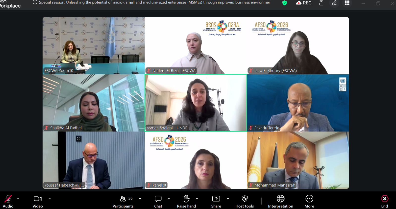 AFSD-2026 Online Sessions