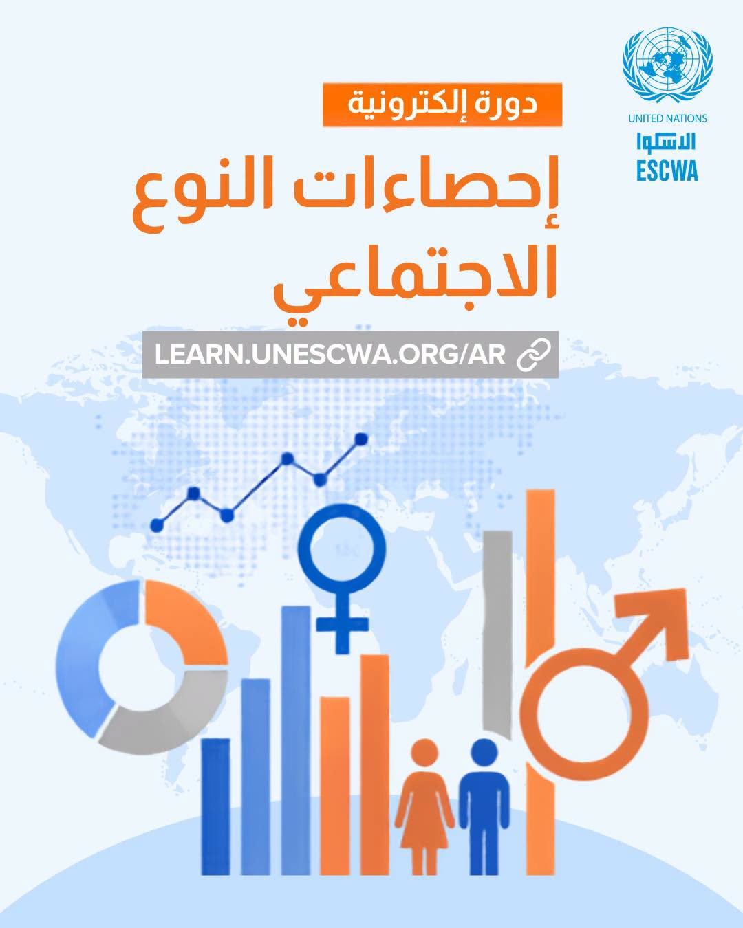 Flyer of the course in Arabic