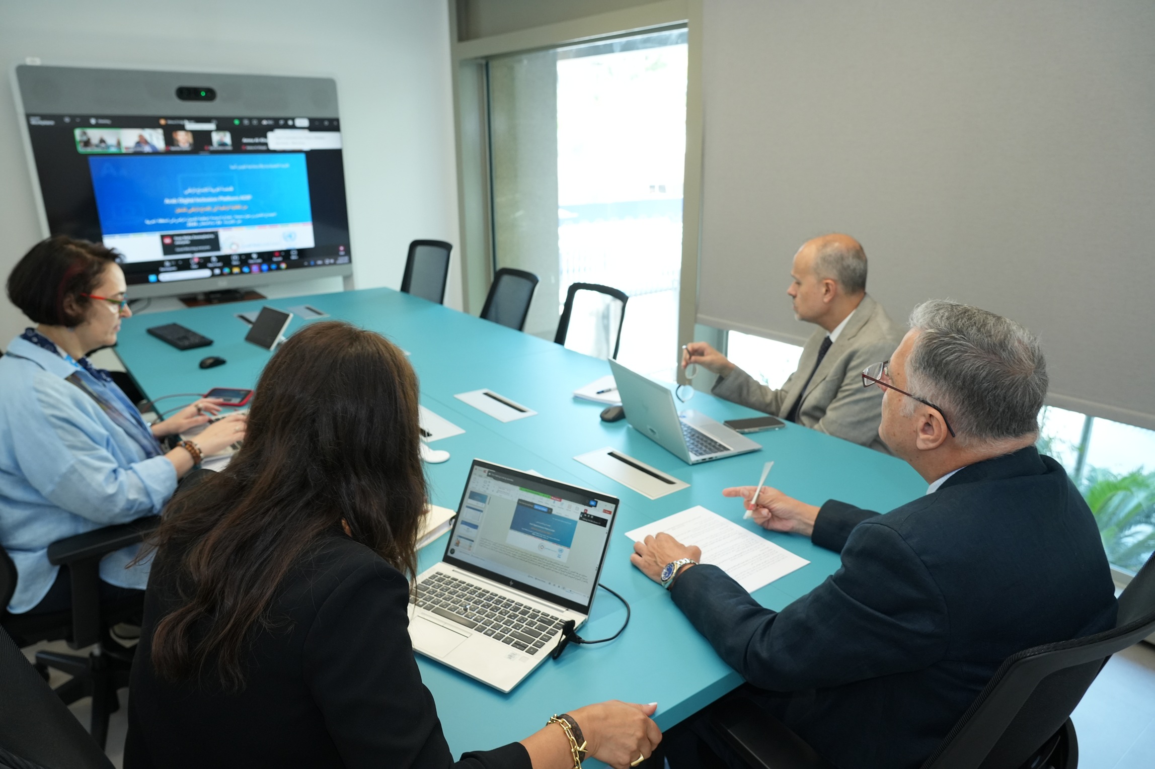 Teleconference meeting