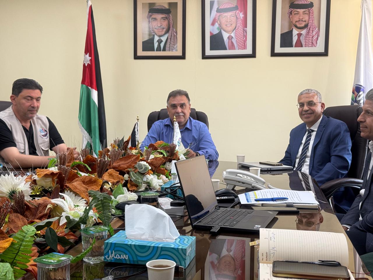 Photo from the meeting with the Department of Statistics