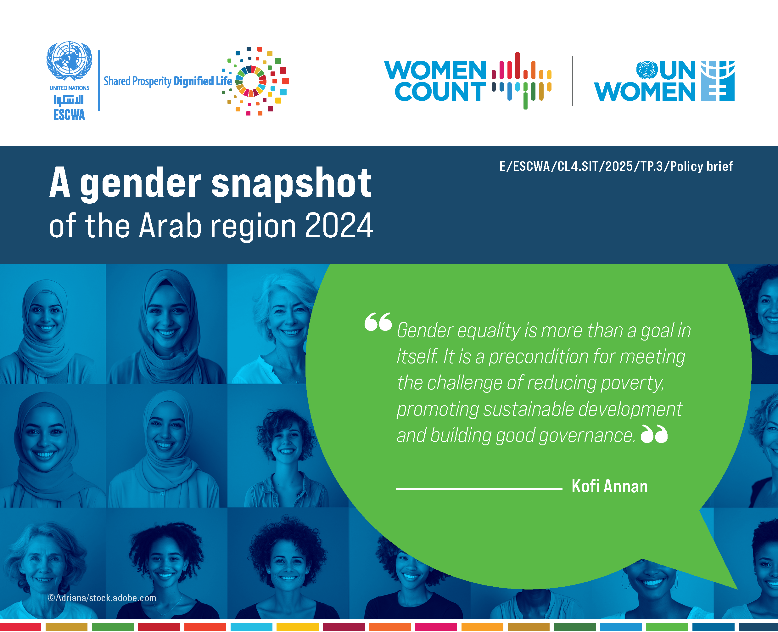 Progress on the Sustainable Development Goals: A gender snapshot of the Arab region 2024
