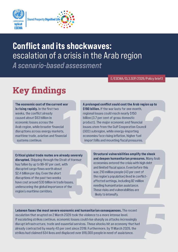 Conflict and its shockwaves: escalation of a crisis in the Arab region - A scenario-based assessment
