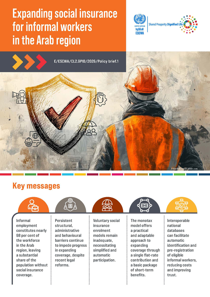 Expanding social insurance for informal workers in the Arab region