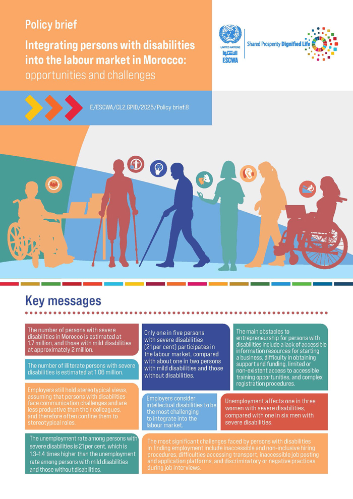 Integrating persons with disabilities into the labour market in Morocco: opportunities and challenges