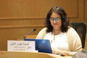 ممثلة برنامج الأمم المتحدة للمستوطنات البشرية 