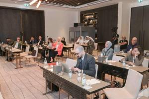 منظّمو ومشاركو الأكاديمية في المنتدى الوزاري العربي للإسكان والتنمية الحضرية