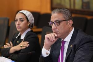 محافظ الفيوم ونائبة محافظ جنوب سيناء، مصر