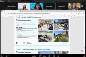 ندوة عبر الإنترنت 2: الحلول القائمة على الطبيعة للمدن: من المفهوم إلى الواقع في المنطقة العربية 