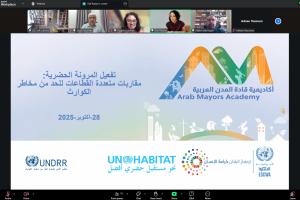 ندوة عبر الإنترنت 6: تفعيل المرونة الحضرية: مقاربات متعددة القطاعات للحد من مخاطر الكوارث 