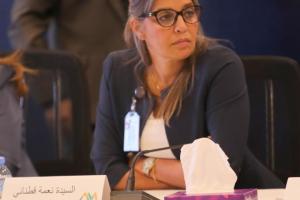 السيدة نعمة قطناني، نائبة مدير المدينة للأشغال العامة