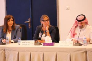 المشاركون خلال اليوم الأول من الأكاديمية