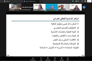 ندوة عبر الإنترنت 1: القيادة الحضرية للتعافي وإعادة الإعمار: نحو مدن أكثر مرونة واستدامة