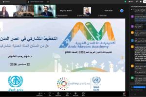 ندوة عبر الإنترنت 2: المدن الذكية والمستدامة: تسخير التحول الرقمي لتحسين جودة الحياة