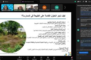ندوة عبر الإنترنت 3: حلول قائمة على الطبيعة لتعزيز القدرة على الصمود المناخي في المنطقة العربية
