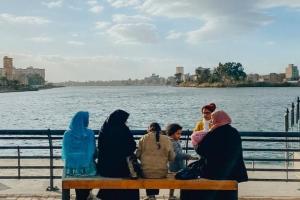 هدوء على ضفاف النيل
