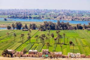 منظر من الأعلى – بني حسن، المنيا