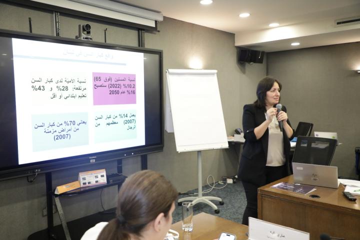 Integrating ageing issues into national policies in Lebanon