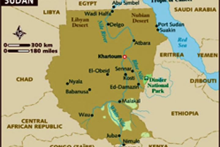 Map of Sudan