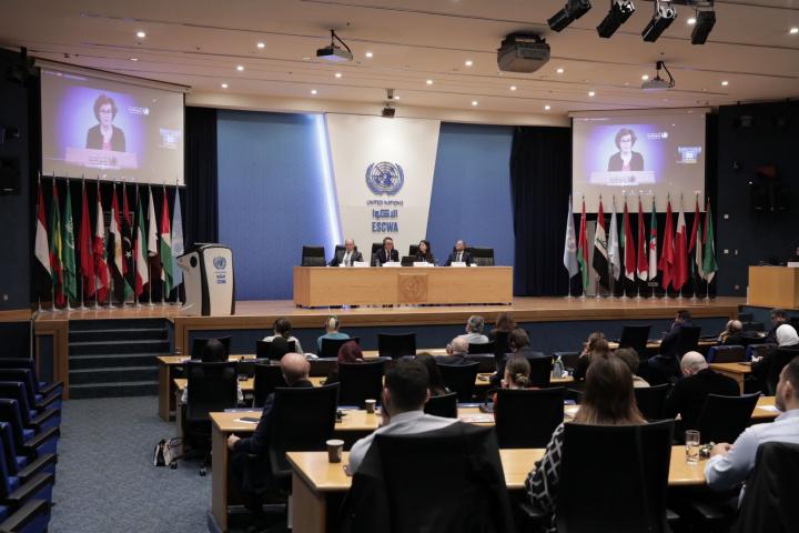 Photo from the event of the The contribution of development to the enjoyment of all human rights
