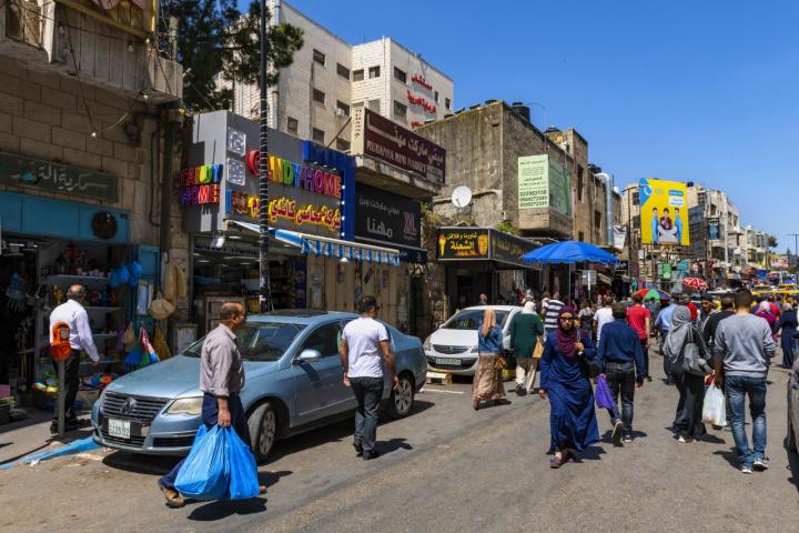 Palestinian street