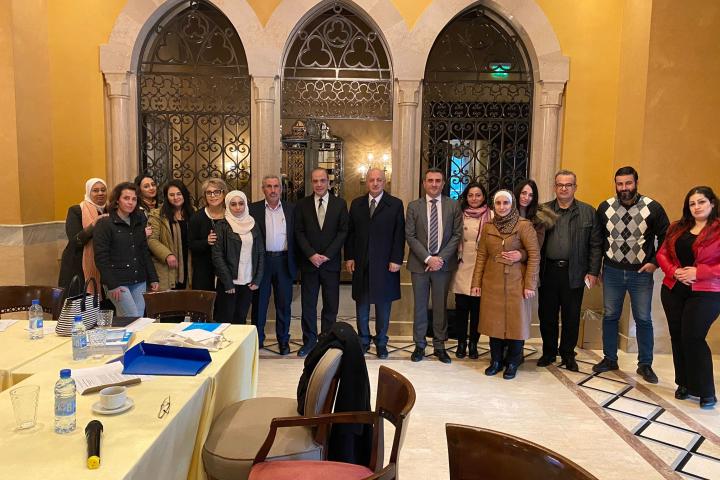 Group photo of participants in the event