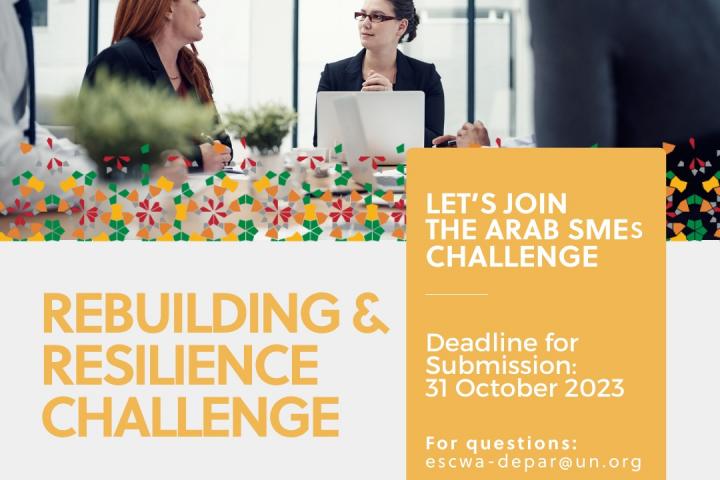 Rebuilding and Resilience Challenge visual in english