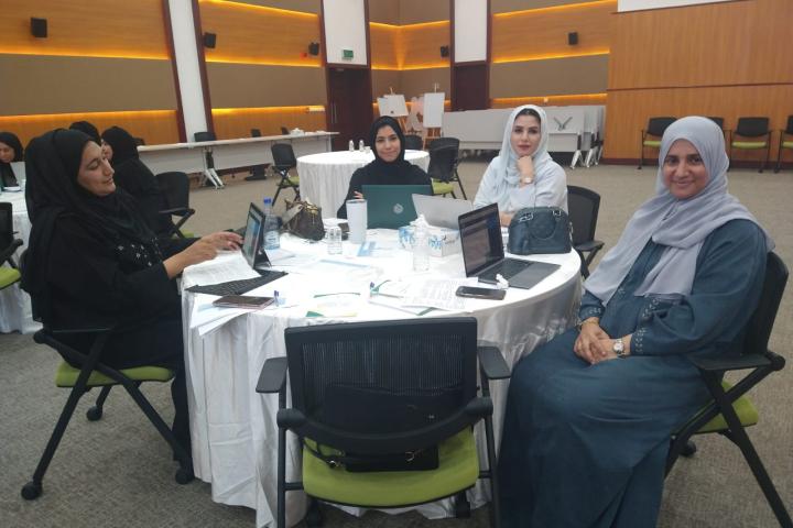 Photo of participants in the a training workshop for policymakers from the ministry and various other relevant ministries and agencies.