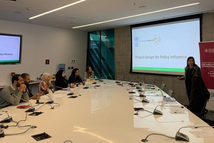 Project design for policy influence